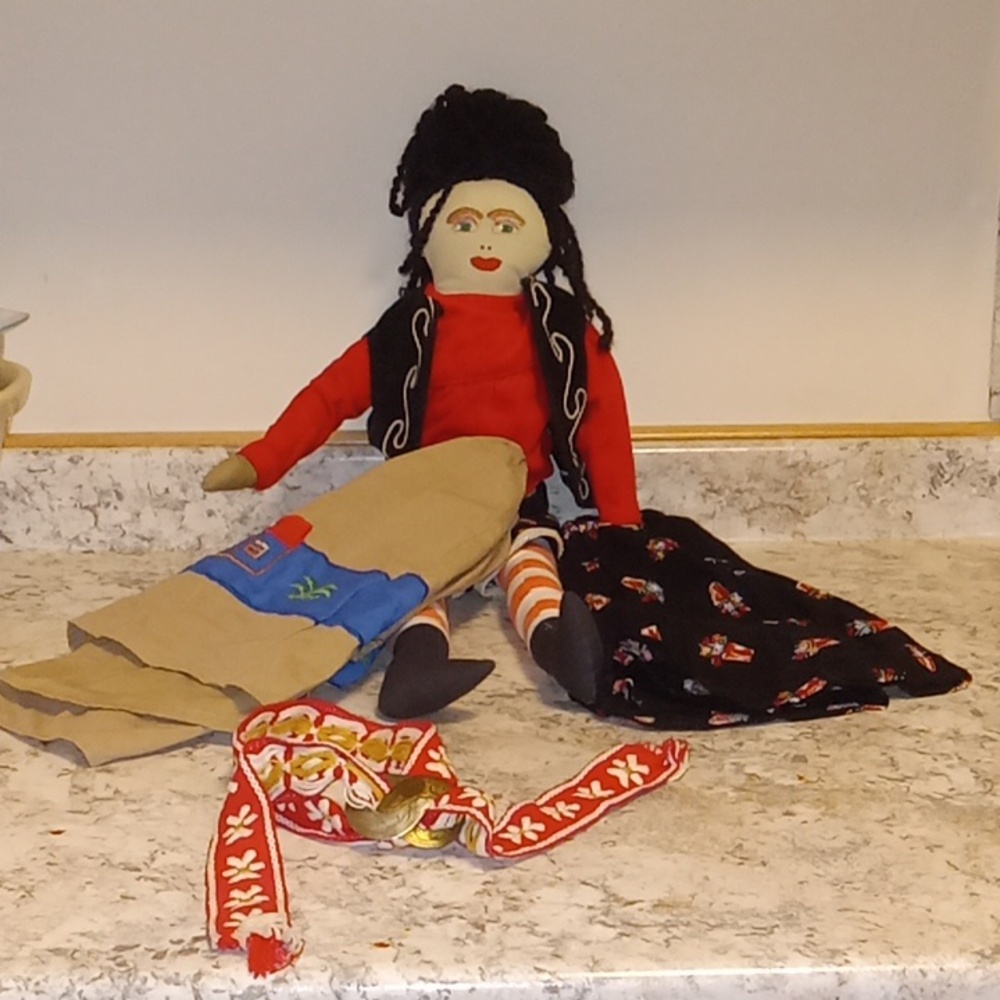 Soft Doll Clothing pieces interchangeable